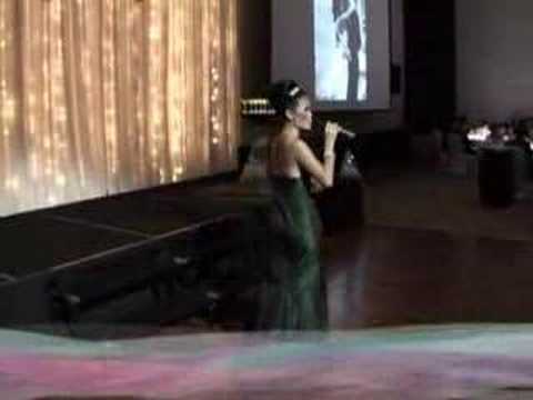 Janet Lee's performance at wedding (Oct 07)