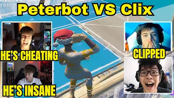 Peterbot & AsianJeff 2v2 Against Clix & MrSavage The Most TOXIC Fight