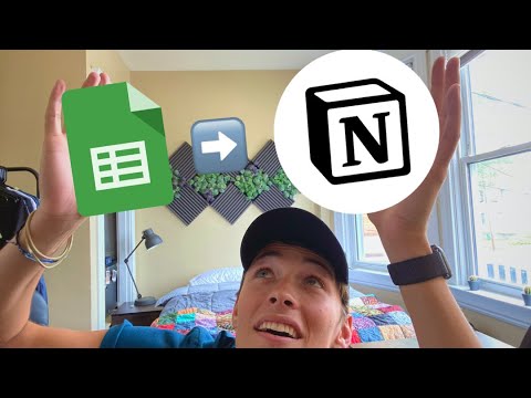 How to Embed a Google Sheet in Notion