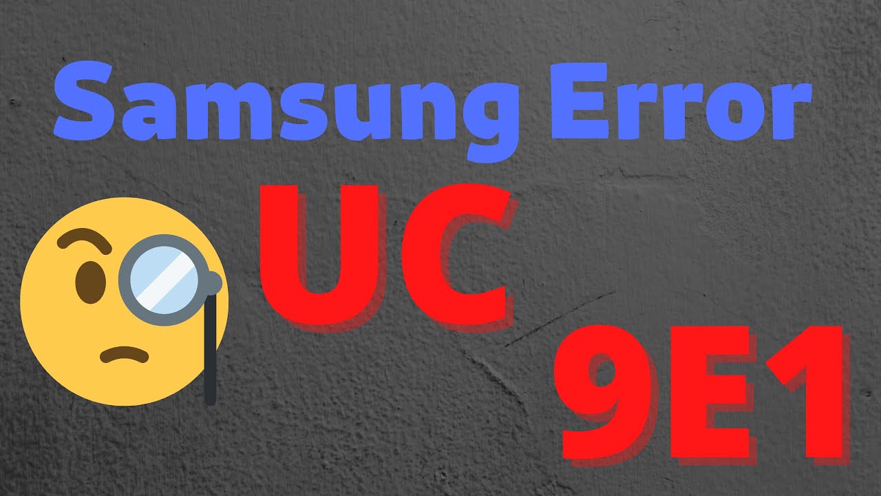 Falha UC Samsung - SOLUÇÃO  (49) 988578410