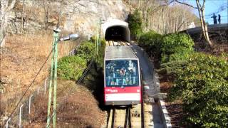 Fløibanen - Funicular Bergen HD (1080p)