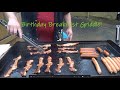 Birthday Breakfast Feast on the Blackstone | Sunny Eggs, Bacon, Jalapeño Sausage & More!