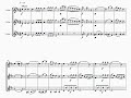 Mozart, W. A. Divertimento No. 1, K. 229 for 3 Violins