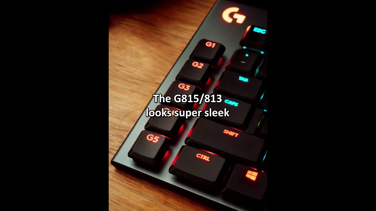 G815/G813 Review | I got this instead of the G915 #keyboard