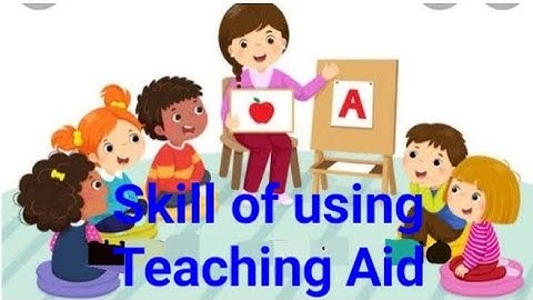 Skill Of Using #TeachingAid  for B.Ed , B.A.B.Ed , ETT , NTT and other teaching courses  l