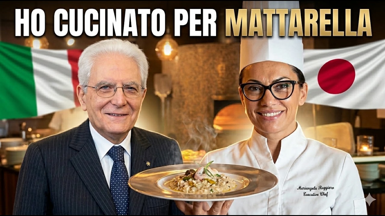 La chef italiana che ha cucinato per Sergio Mattarella in Giappone