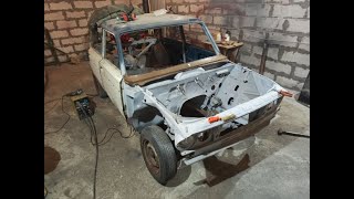 видео: Ваз 2103. Восстановление рамки лобового стекла. картинка: Ваз 2103. Восстановление рамки лобового стекла.