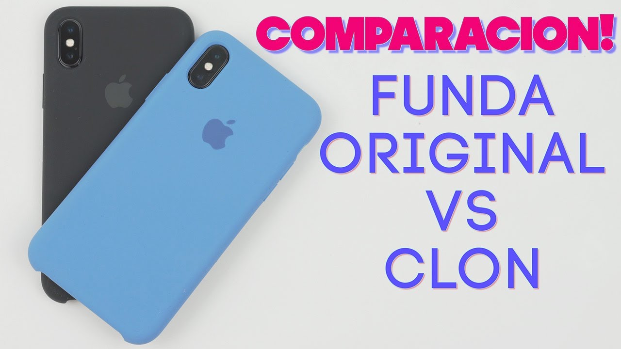 secundario Incierto digestión Funda Original Apple vs Clon ¿Cuál Deberías Comprar? - YouTube