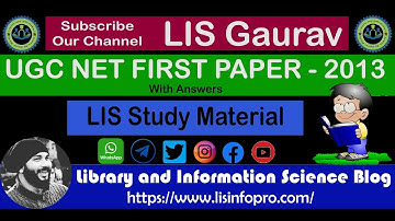 UGC - NET FIRST PAPER 2013 SOLVED- BY GAURAV BOUDH