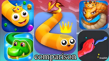 Top 5 Snake Game In The world Snake io vs Snake Clash vs Little big snake vs Cobra io vs Snake Arena