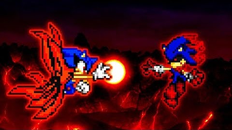 Sonic Baryon Mode V2 OP VS Sonic exe V3 OP (all form) in Jump Force Mugen