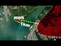 Singapore and Forest city Distance  Free GeoLayer Map Animation