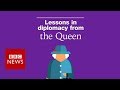 What Trump could learn from the Queen - BBC News