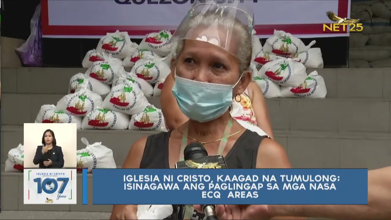 Iglesia Ni Cristo, nagsagawa ng mga paglingap sa panahon ng pandemya at kalamidad