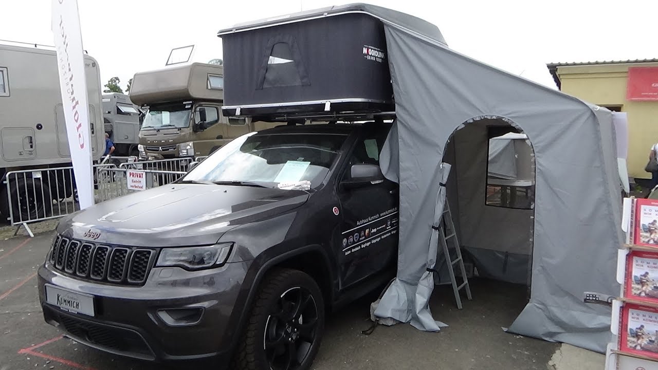 2018 Jeep Grand Cherokee Trailhawk 3.6 V6 4x4 Roof Tent - Abenteuer