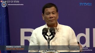 WATCH: Duterte answers' questions from Saudi OFWs