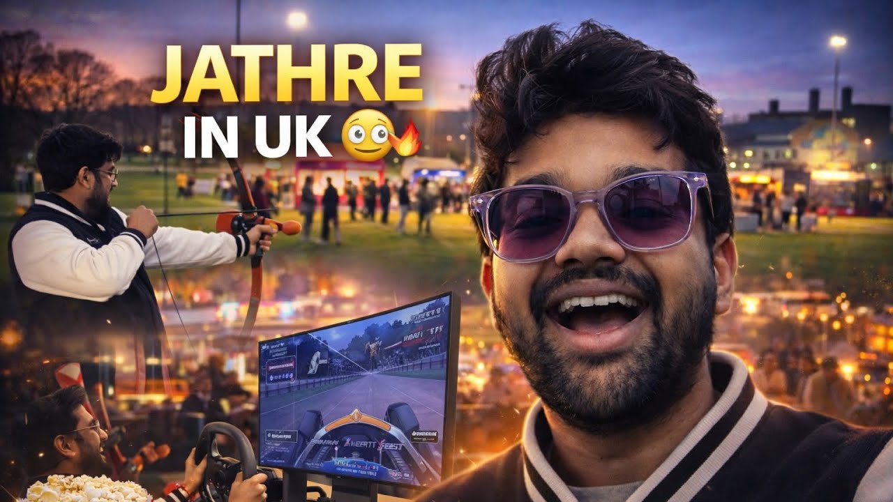 Jathre in UK 😳🔥 + My First Snowfall ️ | Student Life in UK 🇬🇧 | Daily ...