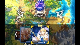 Part 23 - Dragalia Lost Chapter 5 Bound - Binding Ruins Invitation to Darkness iOS Gameplay