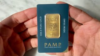 PAMP Suisse - 2023 NEW DESIGN Gold Bar. #goldbarchallenge