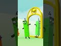تعلم العد مكعبات الأرقام تلبية رقم أربعة
