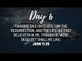 Holy Spirit Venture | Day 6: The Resurrection and the Life (John 11:25) | Count to Shavuot