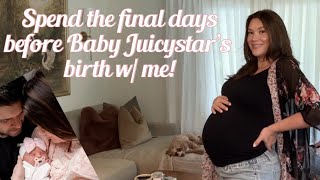 Spend the final days before Baby Juicystar’s birth with me!! 