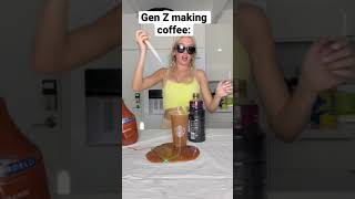 Gen Z Making Coffee