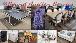 SAS Appliances, Furniture, Fitness, Household Online Auction Video Preview Slideshow