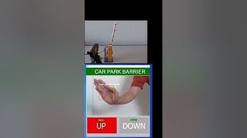 🚗 Palm-Controlled Car Park Barrier: Arduino & Computer Vision Demo! 🌟 🚀