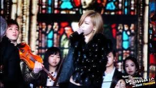 2011/12/29 SBS 가요대전 태연 - Devil's Cry 직캠 by DaftTaengk