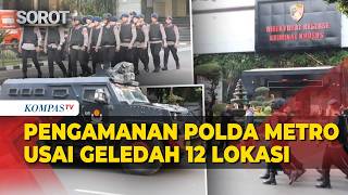 Brimob Berjaga! Situasi Terkini Polda Metro Usai Penggeledahan 12 Lokasi Kasus Korupsi & TPPU