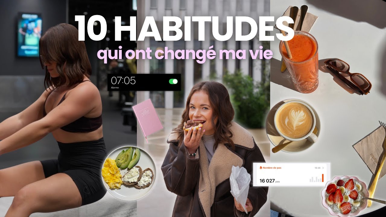 10 HABITUDES POUR GLOW UP PHYSIQUEMENT ET MENTALEMENT - YouTube