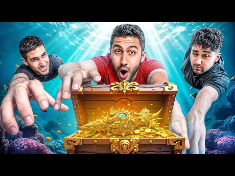 هرکی زودتر به کف استخر برسه برنده‌س!