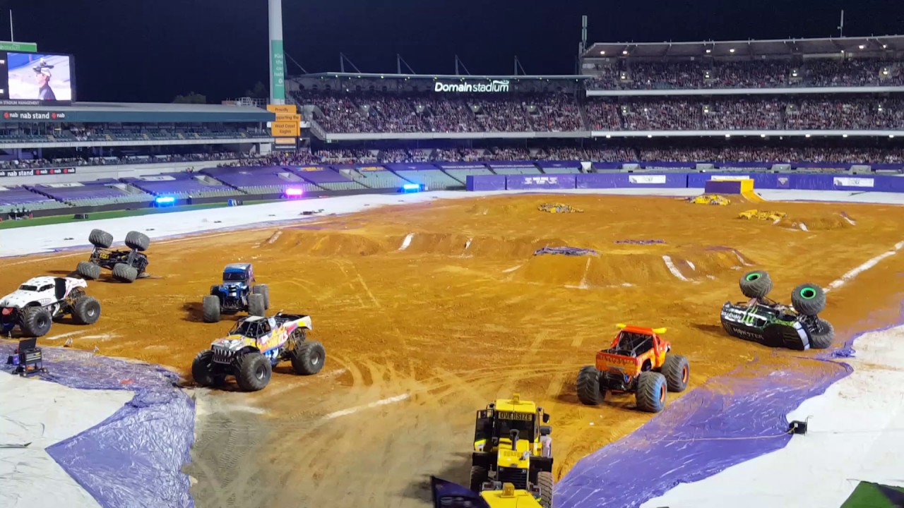 Monster jam perth YouTube