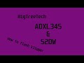 BTT ADXL345 & S2DW accelerometer Firmware Flashing