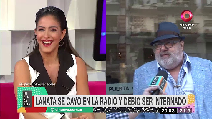 Jorge Lanata fue dado de alta