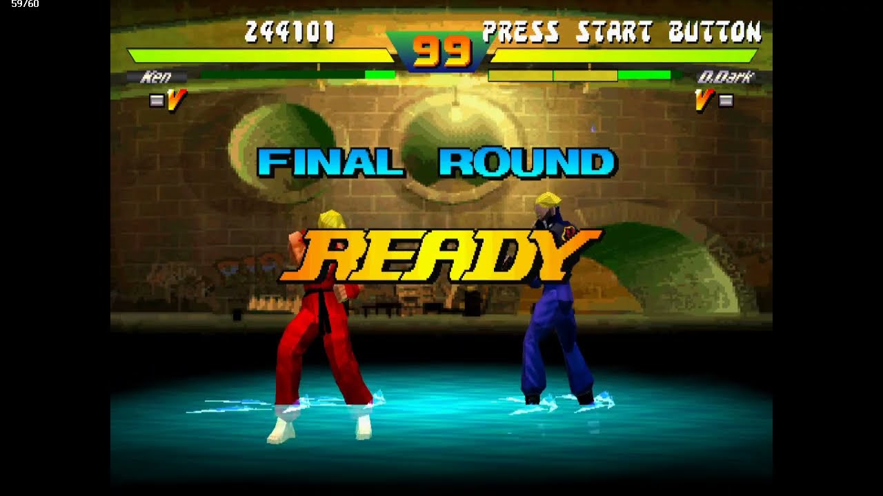 Street Fighter Ex Plus PS1