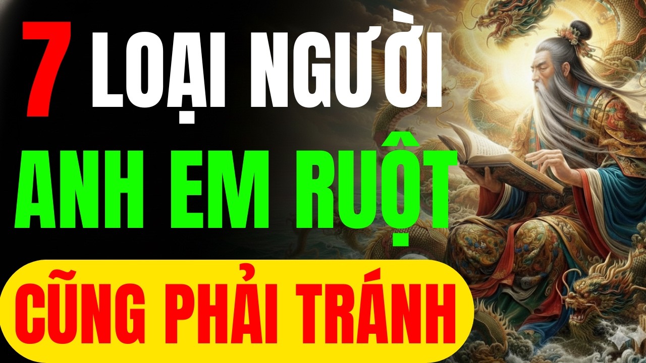 Cổ Nhân Dạy: 5 Loại Người Anh Em Ruột Cũng Phải Tránh Xa, Càng Nể Càng Khổ | Minh Triết Cổ Nhân