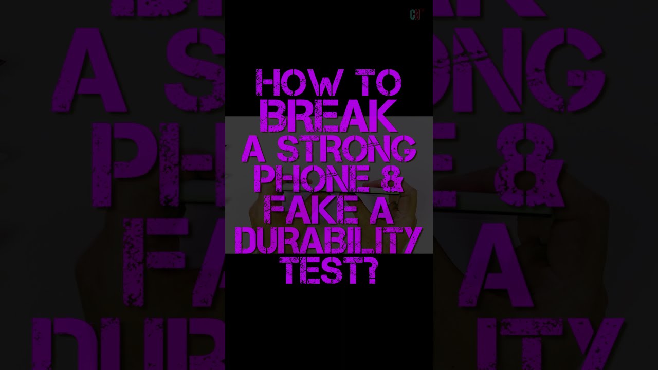 HOW TO CHEAT IN A FAKE DURABILITY TEST? 