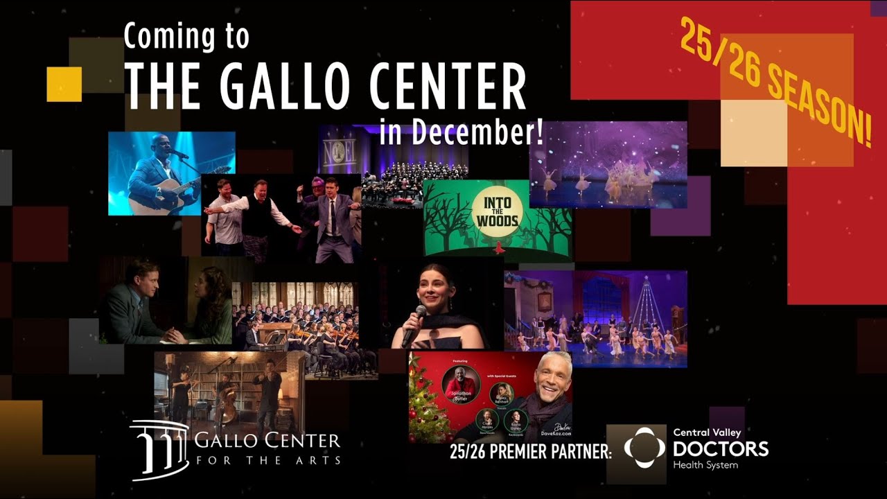December at the Gallo Center for the Arts!