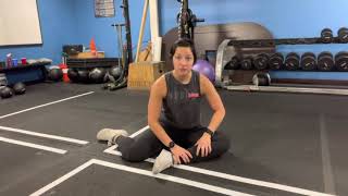 End range strength hip ER external rotation