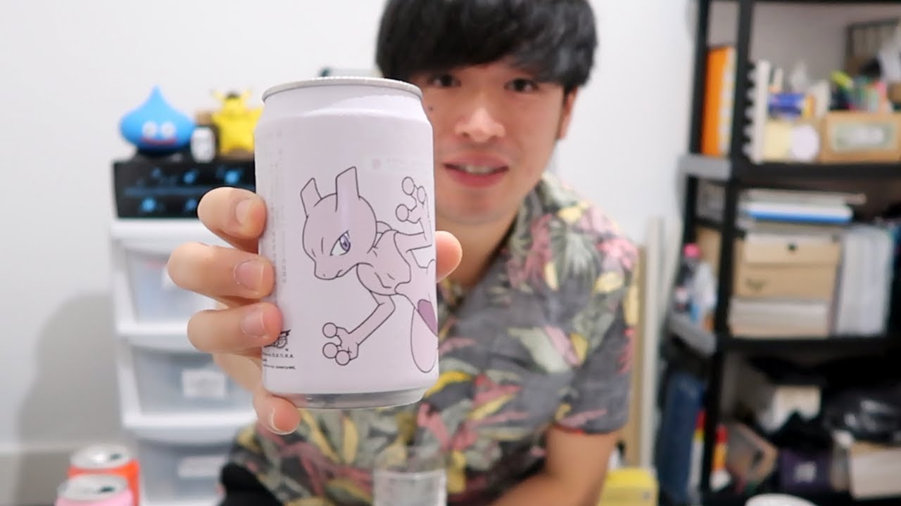 Pokemon Soda - Mewtwo Strawberry