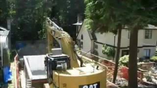Sped up Precast Foundation Walls Instalation