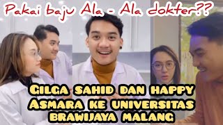 Pakai Baju Ala Dokter⁉️ Gilga Sahid dan Happy Asmara di Universitas Brawijaya Malang