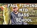 MTB Bass School - How to Fish what's in the box - Fall Fishing