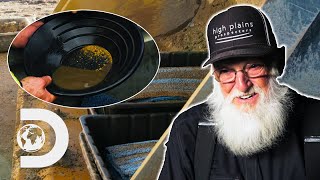 The Hoffman's Unearth Gold In The Big Trommel’s Mats | Gold Rush: Hoffman Family Gold