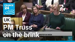 UK PM Truss vows to stay, but on the brink as minister quits • FRANCE 24 English