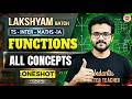 FUNCTIONS | ONE-SHOT | ALL CONCEPTS | TS MATHS-1A | Santosh Sir