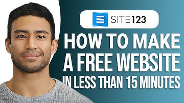 Site123 Tutorial: Make a Free Website in Less Than 15 Minutes!