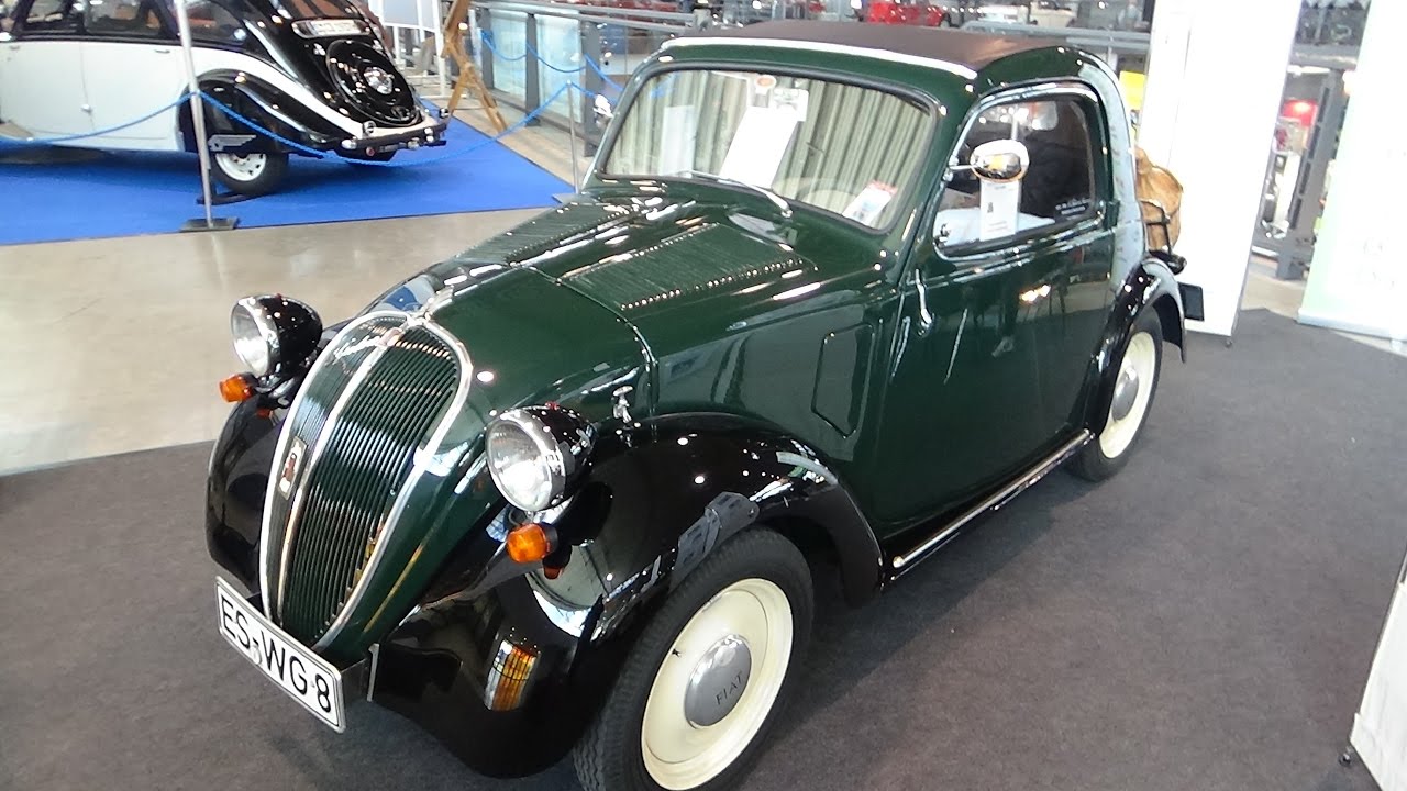 1938 Fiat 500 A Topolino Retro Classics Stuttgart 17 Youtube